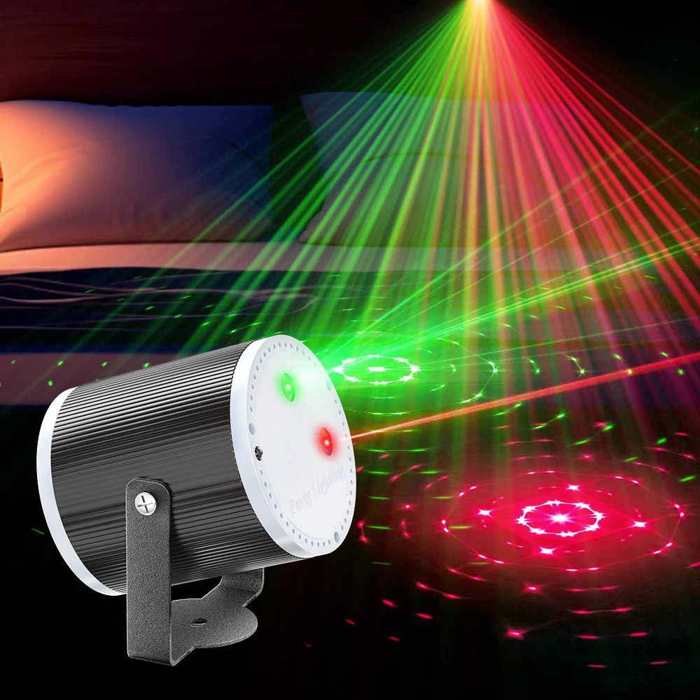 Sound Control Mini Beam DJ Laser Light Motif Lights Stage Lights Laser