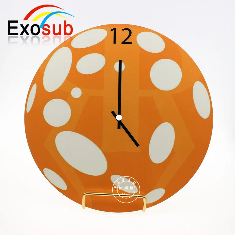 Персонализированные настенные часы из МДФ без рисунка Для