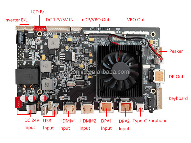 product lcd controller type c dp usd input 5k resolution 5120x2880 60hz support  v by one edp  output lm270qq2 spa3 lm270qq1 sdf1-1