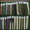 Natural Black , Natural Brown ,light brown , dark brown