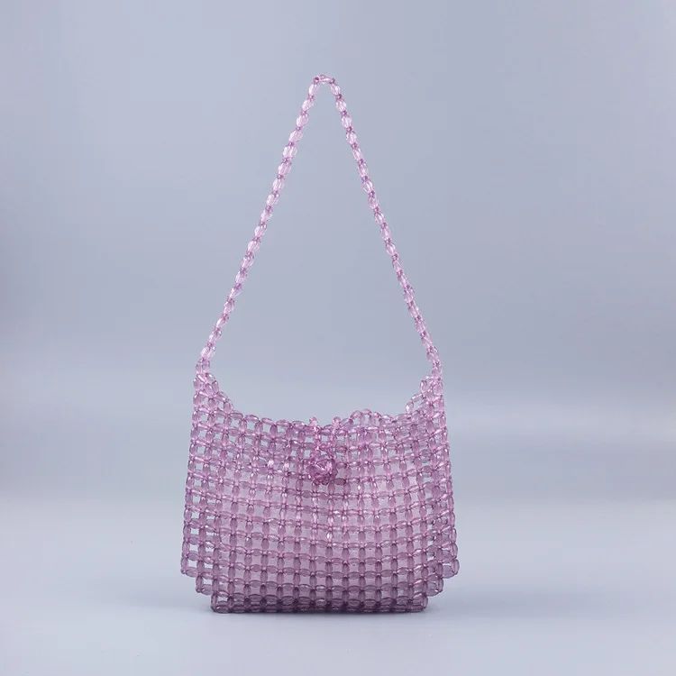 2022 fashion ladies luxury shoulder bags purses handmade bead bags handbags for women