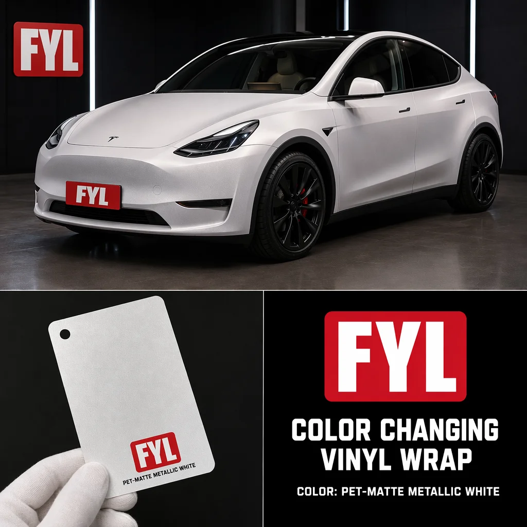 VT Supplies LTD Ceramic Satin Vinyl-Folie – Matt, Selbstklebend, Für Alle Fahrzeuge, Viele Farben, Air Release