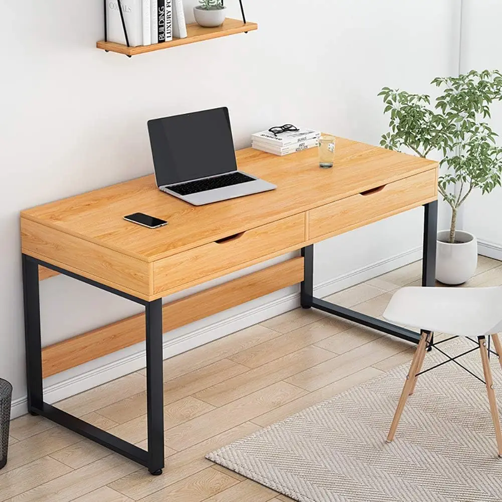 Modern Design Wooden Home Office Writing Computer Laptop Workstation ...
