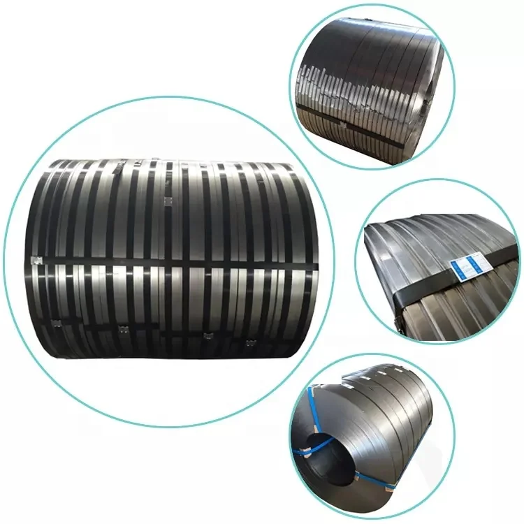 Cheap factory price cold rolled black annealed carbon steel  metal strip in coil for packing strap supplier