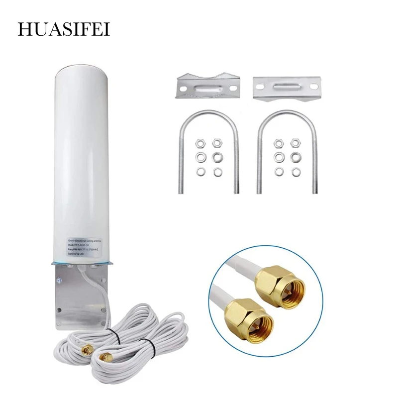 
HUASIFEI GSM 4G LTE маршрутизатор внешняя антенна 700 МГц-2690 МГц роутер антенна усиление сигнала Wi-Fi Водонепроницаемая сигнальная антенна 