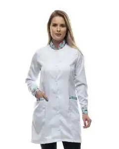 Custom Comfortable  Embroidered Cosmetics Women Lab Coat Colored Designs Clothing Doctor Operation Lab Coat