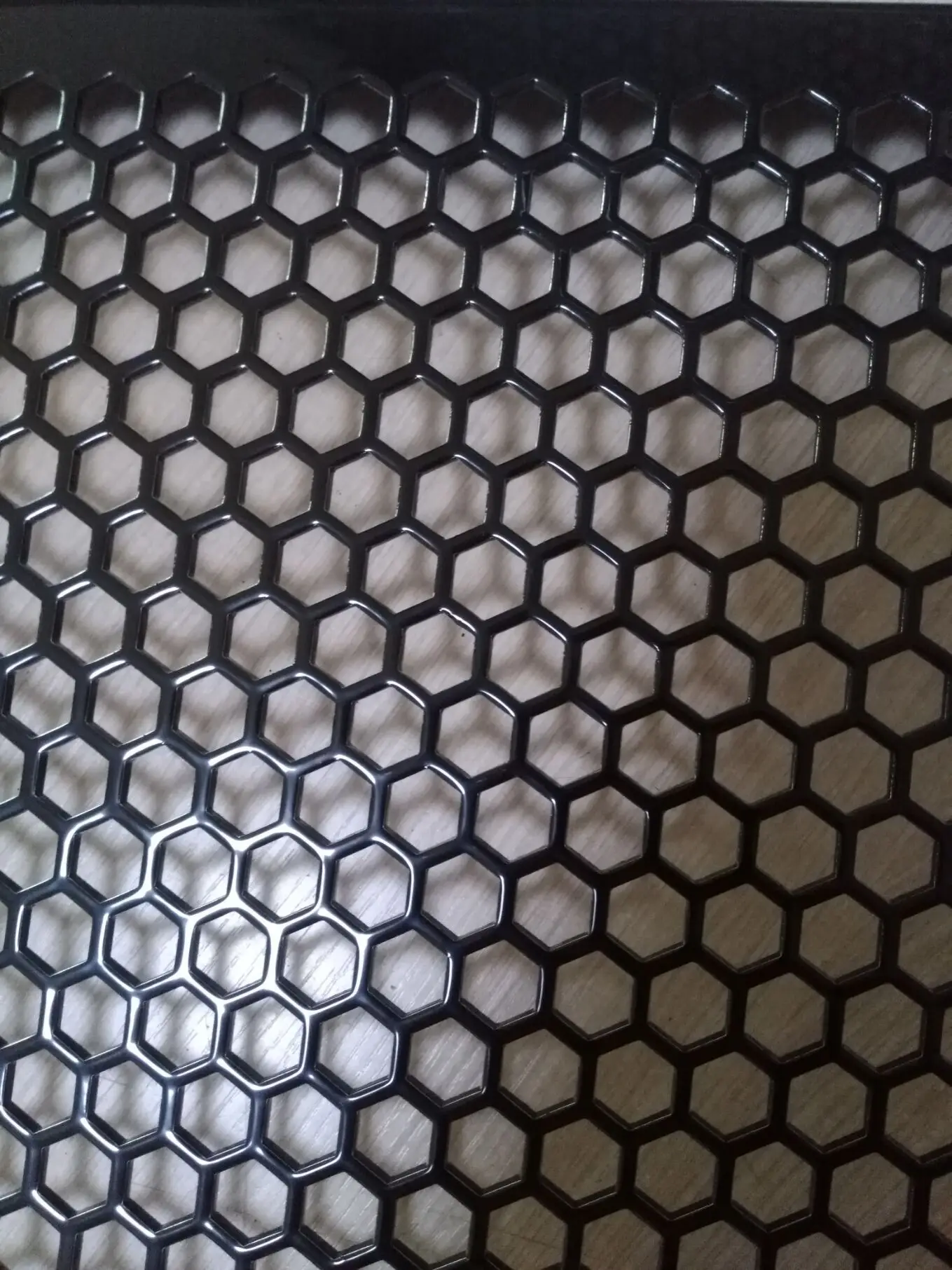 Hexagonal Perforated Metal Mesh Punched Metal Mesh  Speaker Grill
