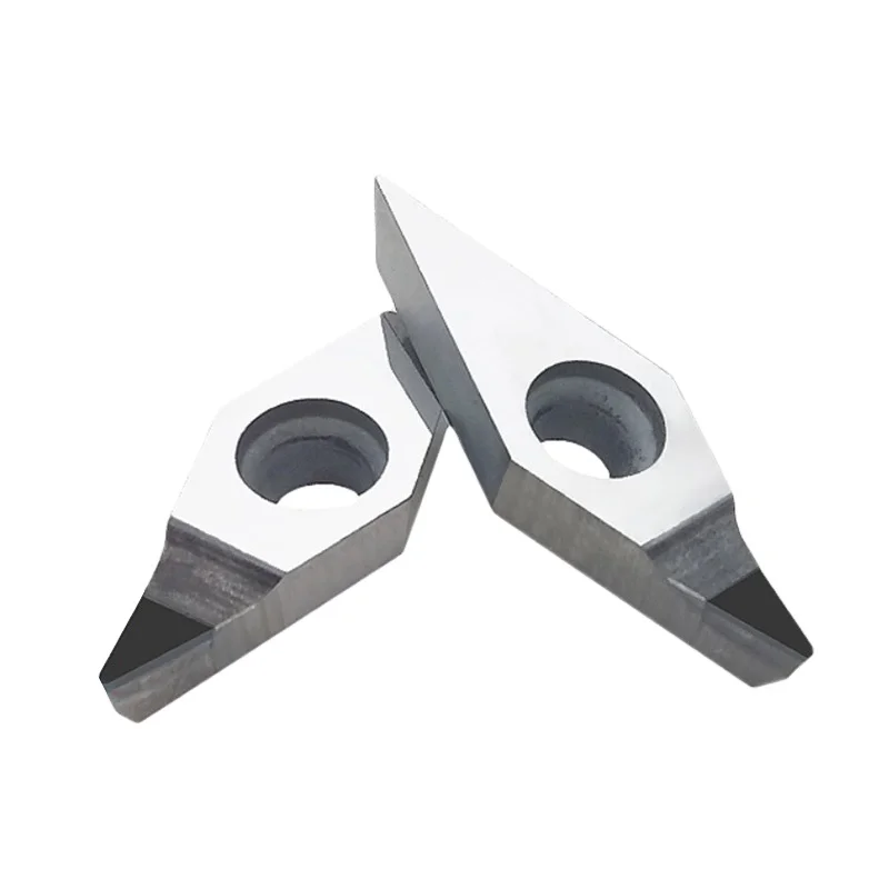 CNC Diamond PCD CBN Tipped Turning Tool VCGT Inserts VCGT110304 VCGT160404 Lathe Turning Tips OEM Customized 10pcs ZORRO/SELLENA