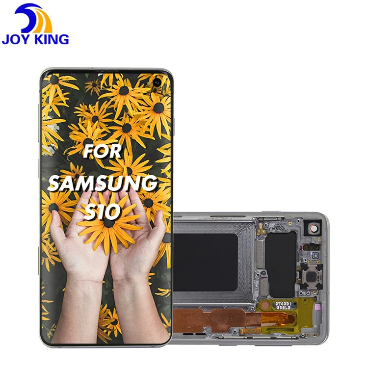 Оптовый продавец Samsung Galaxy S10 Plus G9500 Super Amoled сменный экран в