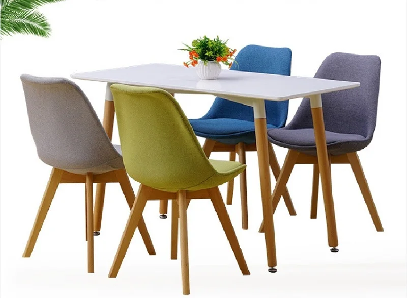 Nordic Modern Simple Design Small Round Solid Wood Beech Coffee Dining Living  Room Restaurant  Tables