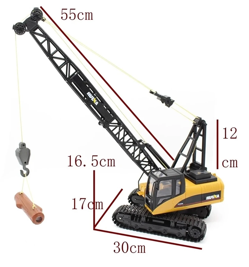 Huina store rc crane