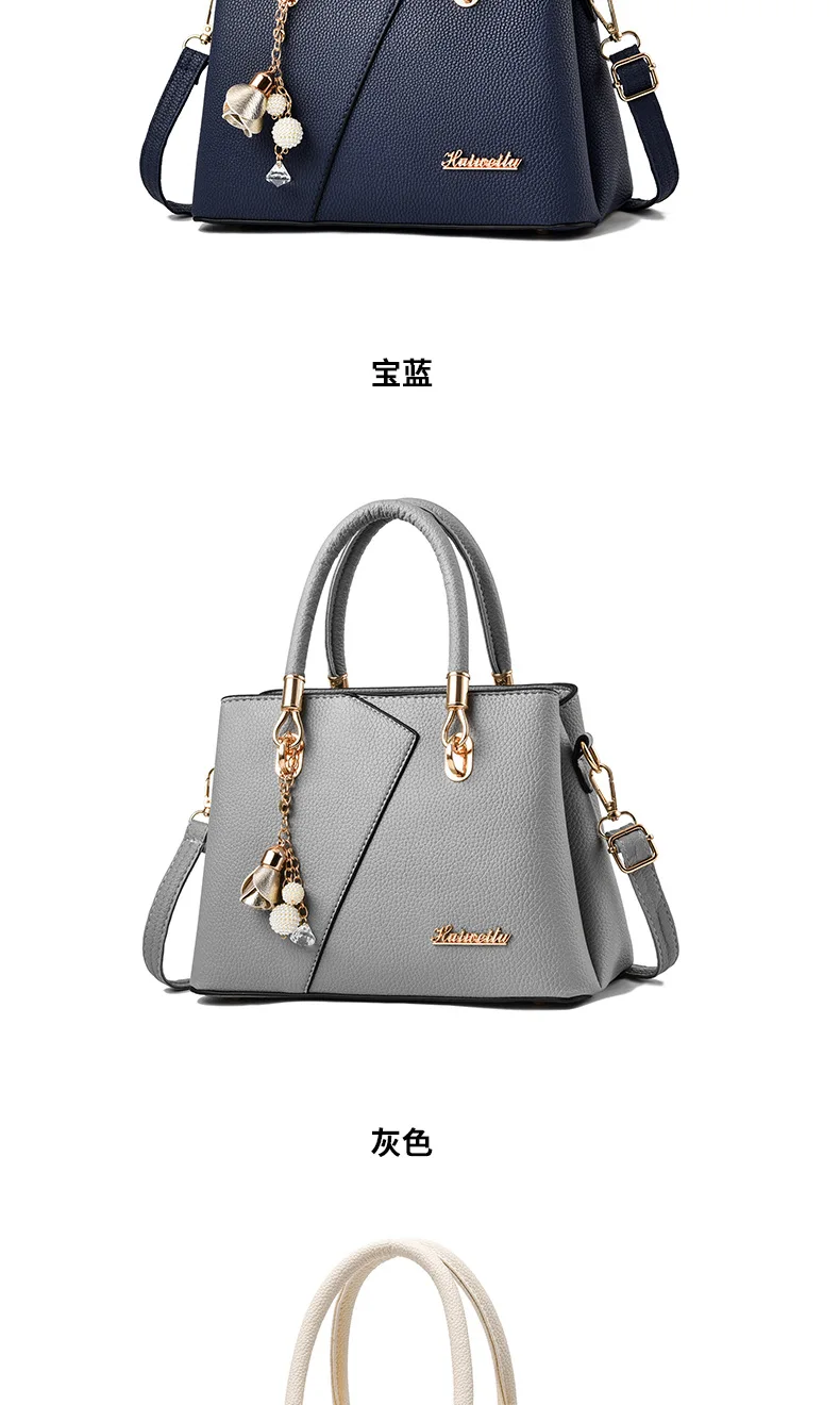 Wholesale High Quality Woman Handbag Trendy Fashion  PU Tote Bag  Single Shoulder Bag  for Women