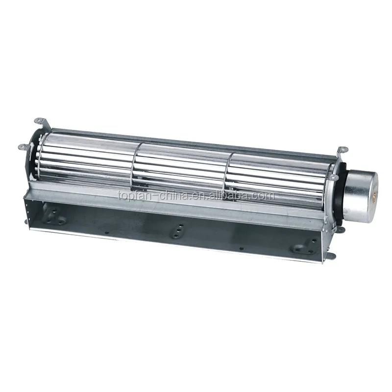 High Performance 60x240mm Cross Flow Fan with Double Tangential Blower AC DC Motor 220 Volt for Fireplace