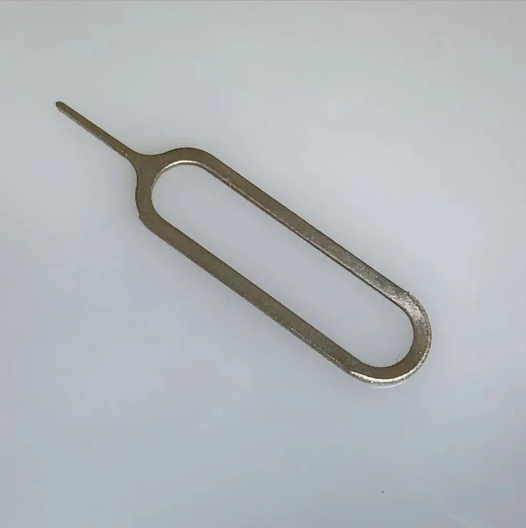 OEM SIM Card Eject Tool Needle Pin for All Phones Retrieve SIM Card Tray Push Eject Pin Tool Steel Custom Shape 5000pcs ISO9001