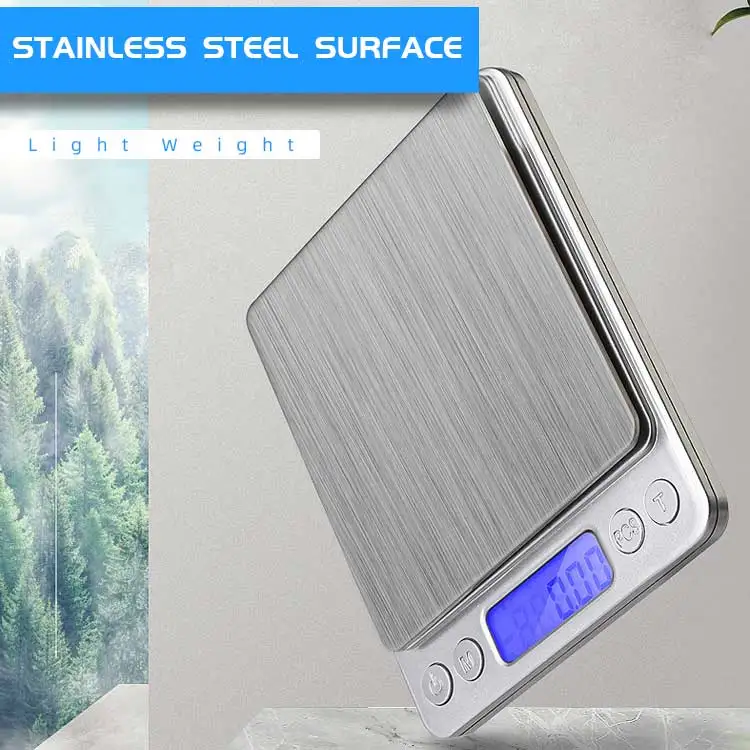 1kg/0.1g Gold Diamond Weighing, Coffee Powder Balance, Multi-unit Conversion Scale, Essential Household Weighing Jewelry Scale