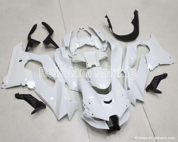 Body Kit for Kawasaki Ninja ZX-10R 2021-2023 | White ABS Fairing