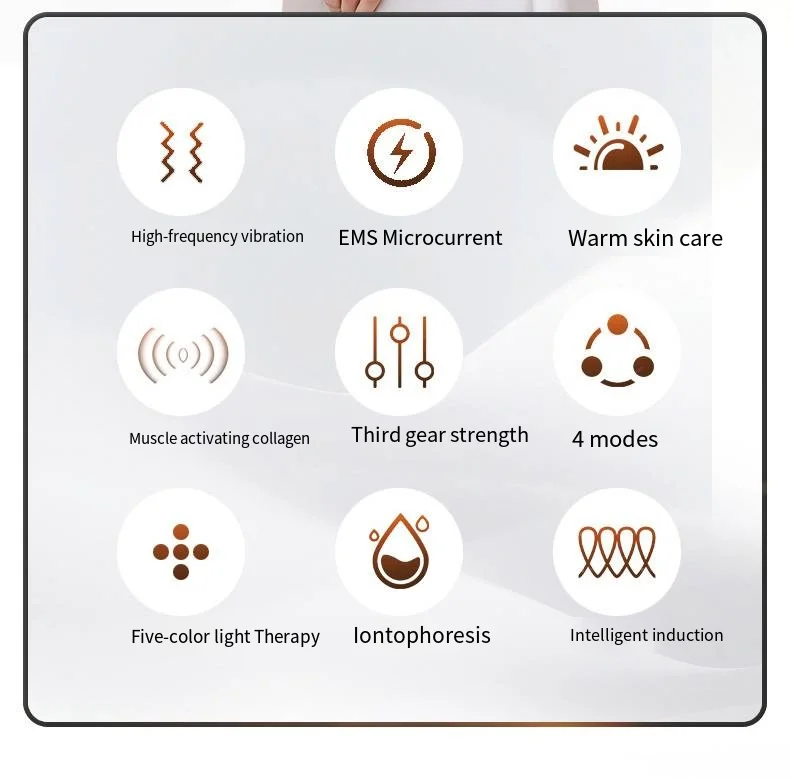 Многофункциональный массажер для лица переносной массажер для шеи массажер для лица устройство для ухода за кожей и двойного подбородка