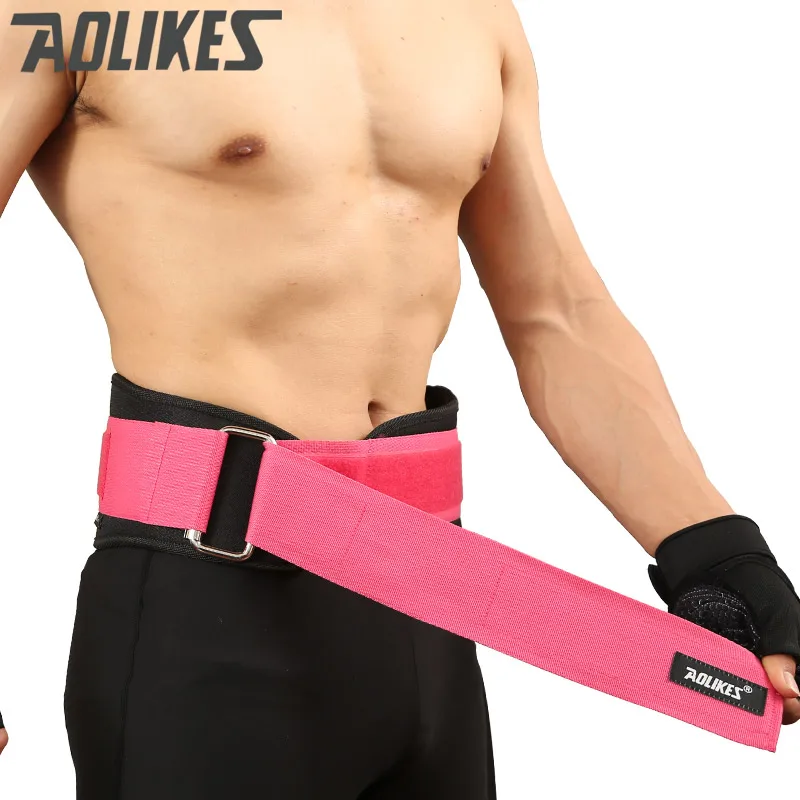 Спортивный пояс Aolikes для поддержки талии, тяжелой атлетики, фитнеса, тренажерного зала, спины, поддерживающий пояс, пояс для бодибилдинга, дома, тренажерного зала, фитнеса, тренировочный пояс