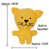 Yellow Lion Corn Grid Toy