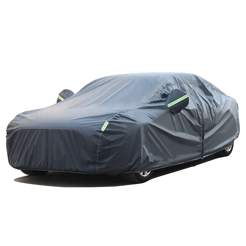 Waterproof Antiuv Car Cover Fabric 100 Polyester 190t Taffeta Sliver