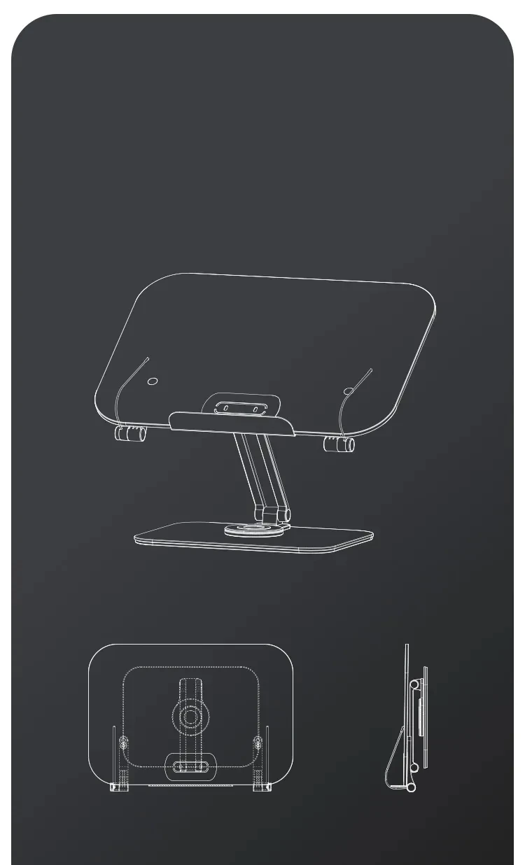 acrylic book easel