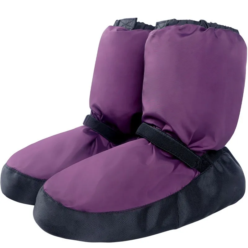 Winter Ballet Warm up Booties Ballet Dance Slippers Ankle Boots Ballerina Dancing Shoes