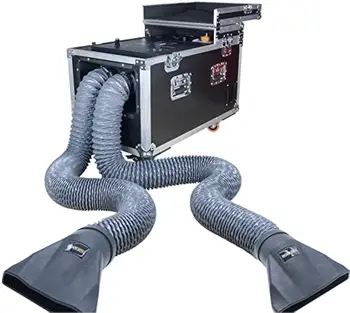 Factory Double Head 3000W Concert Smoke  Machine  Low Lying Fog Machine Mini Stage Smog Machine