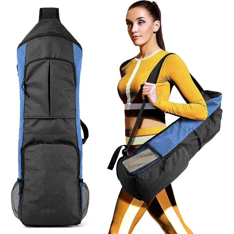 sportsnew Yoga Mat Bag with Water Bottle Pocket  