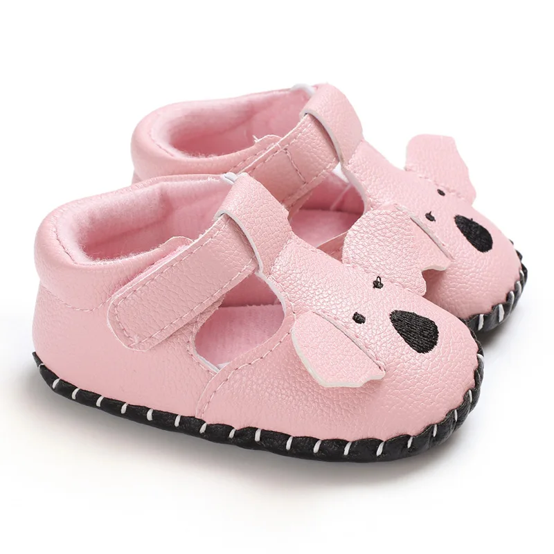 Custom cute elephant animals comfortable soft bottom boy baby girl shoes