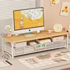 White wooden frame, 60cm thick [lower drawer unit]