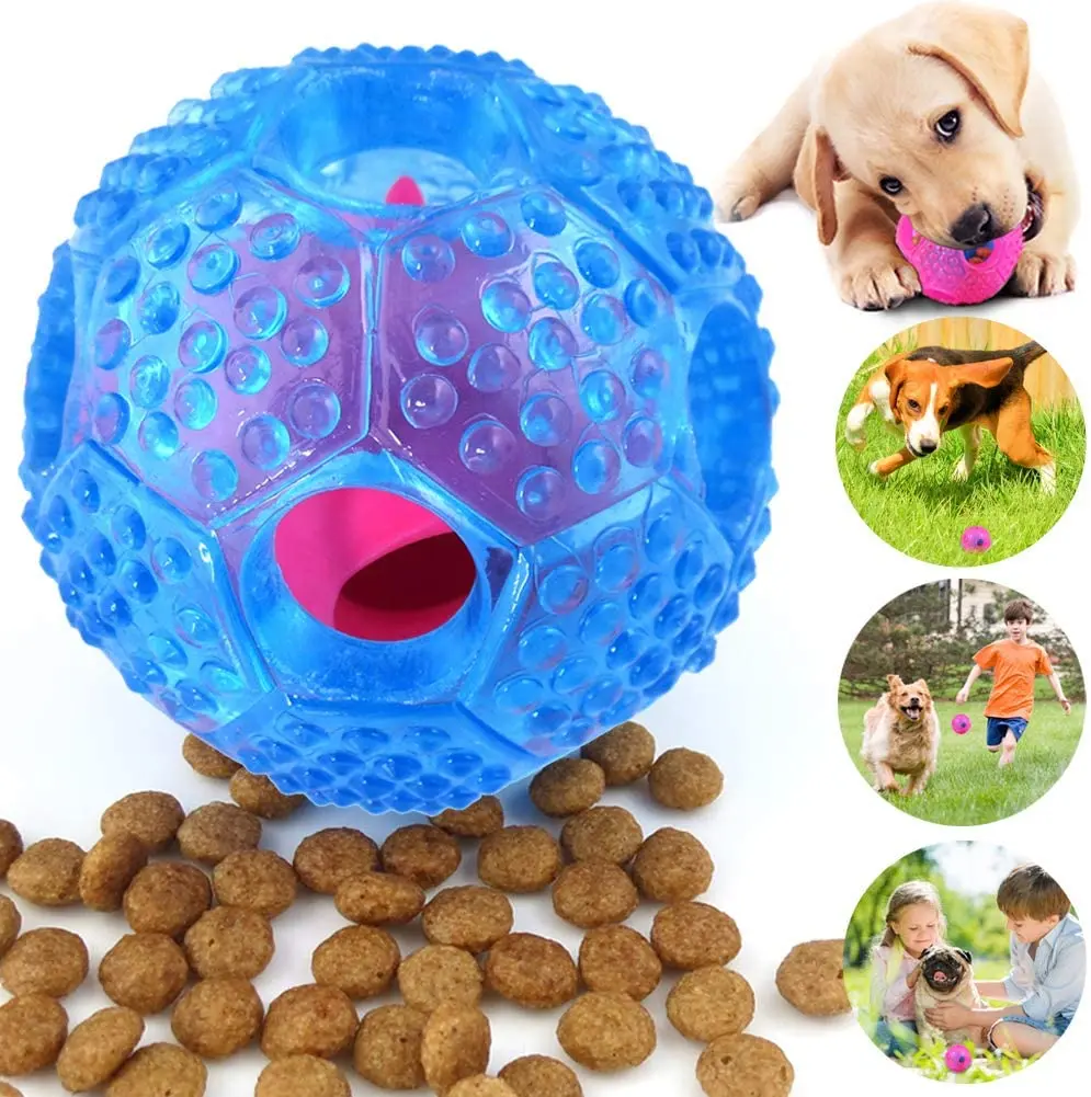 Funny Iq Game Pet Puzzle Interactive Food Slow Feeder Treat Dispenser Balls Chew Toy Dog Balls for Dog