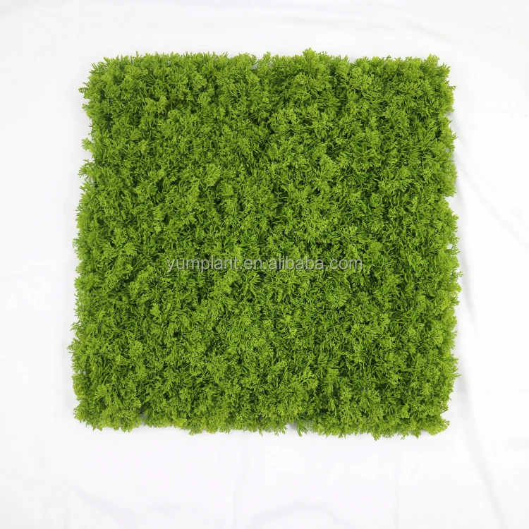 Artificial Moss Mat Moss Panel Special Size 25cmx50cm For Landscape