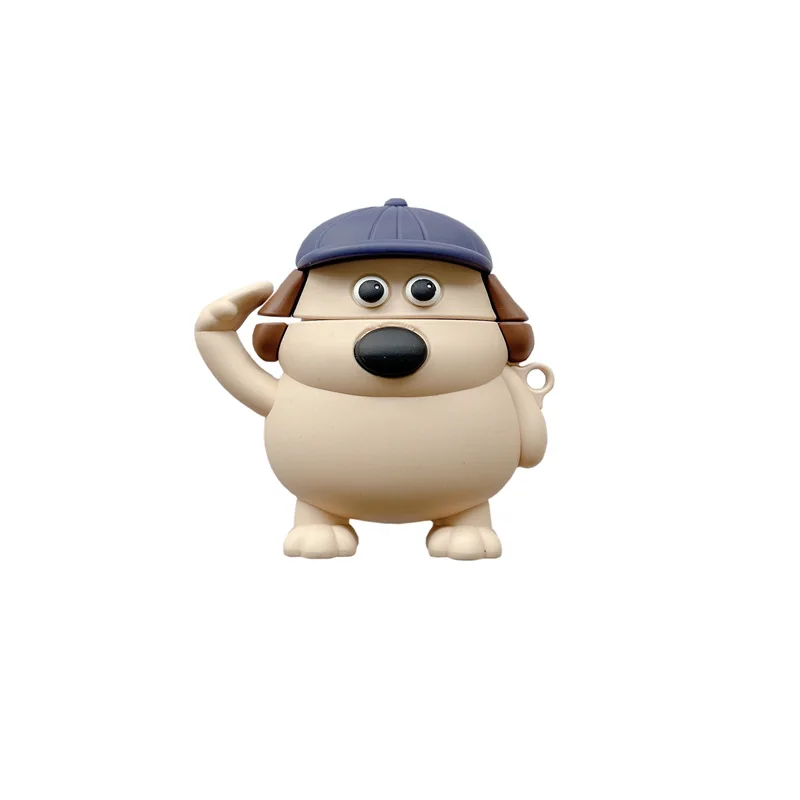 Casing Silikon Kartun 3d Love Salute Dog Untuk Apple Airpods 2,Aksesori  Earphone Dengan Kait Portabel Untuk Airpod Pro Kotak Pengisi Daya - Buy  Untuk Udara Pods Case,Untuk Udara Pods Case 3,Untuk Airpods