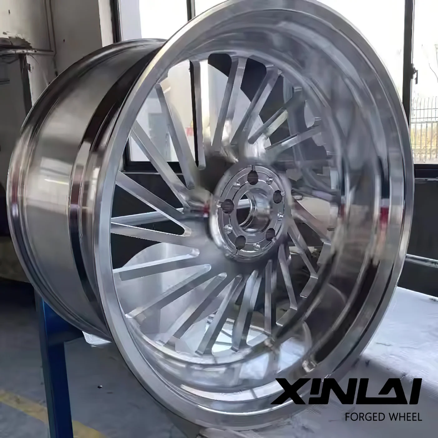 XL Deep Dish Chrome Mesh Design Off-Road 5x127 5x139.7 6x139.7 6061-T6 Aluminum Wheel Rim for Toyota Hilux Jeep Wrangler - Image 2