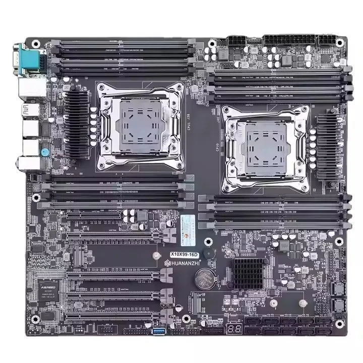 New X10X99-16D LGA 2011-3 XEON X99 Motherboard Support Dual CPU E5