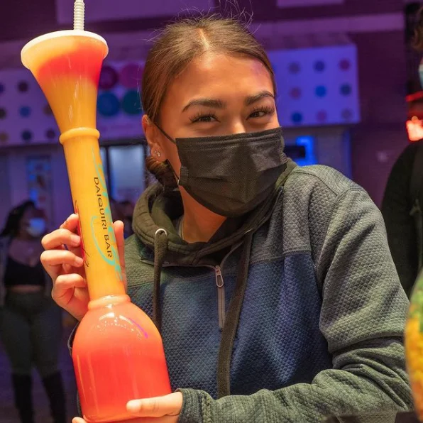 Стаканы для пива 50 унций 1400 мл с соломинкой и