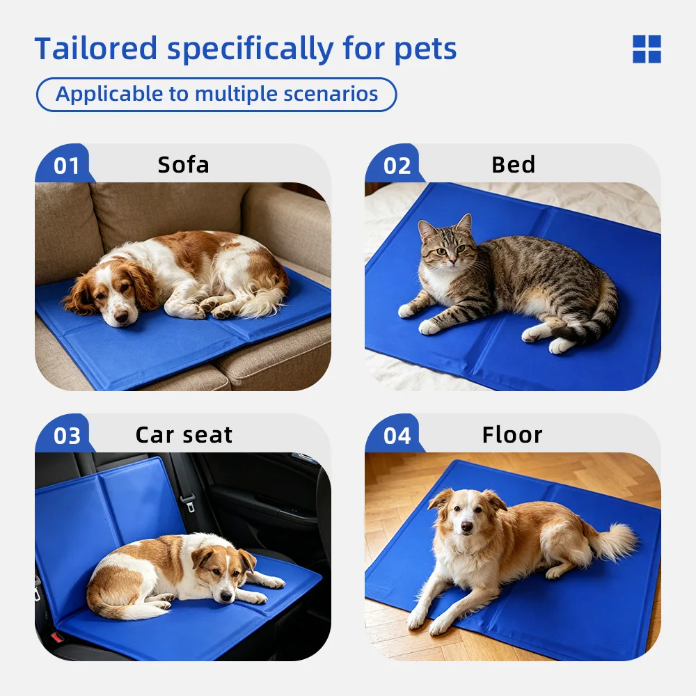 Professional Manufacture Summer Waterproof Self-cooling Gel Pet Dog Co - product detail 5