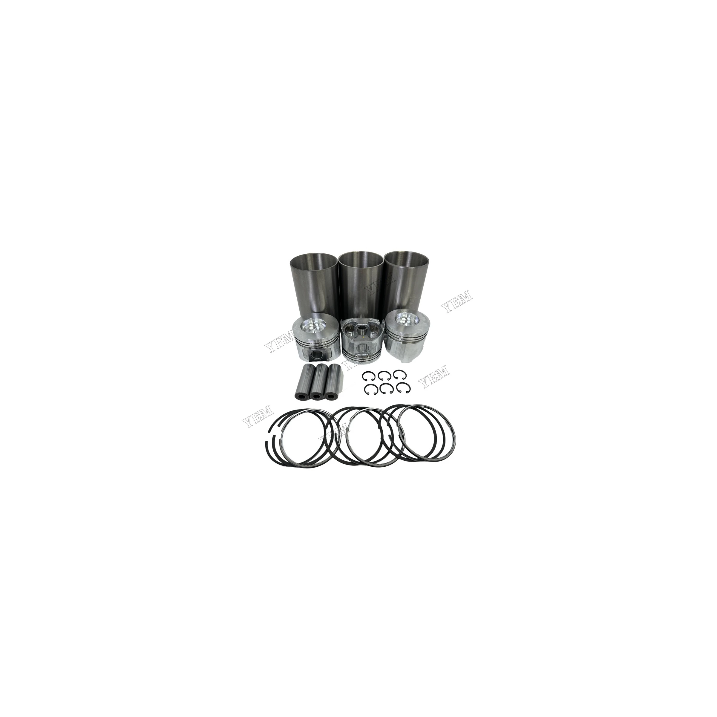 3TNE82A Cylinder Liner Kit For Yanmar Engine Repair Kit High Performance Engine Parts