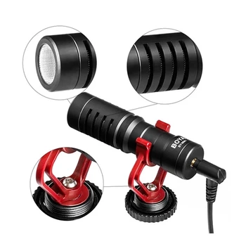 BY-MM1 Original BOYA BY-MM1 Cardioid Shotgun Microphone MIC for DSLR Camera Smartphone Camcorder BOYA Microphone detail image