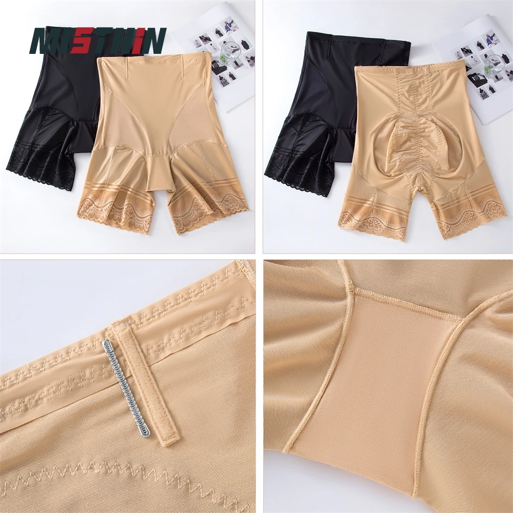 Wholesale Lace Full Body Shaping Seamless Underwear Women Tummy Control Bodysuit Shaper Pant Waist Trainer Shapewear for Women details