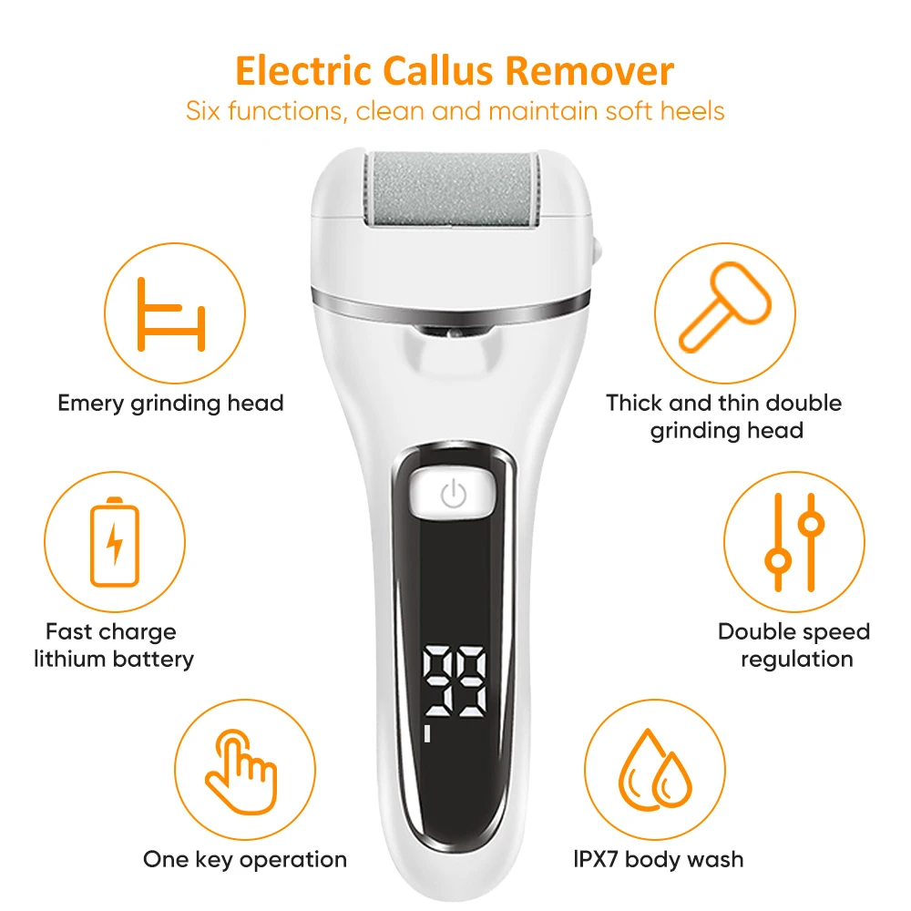 Pedicure Tools Kit Pedicure Tools Set Foot Dead Skin Scrubber Callus Remover Feet Callus