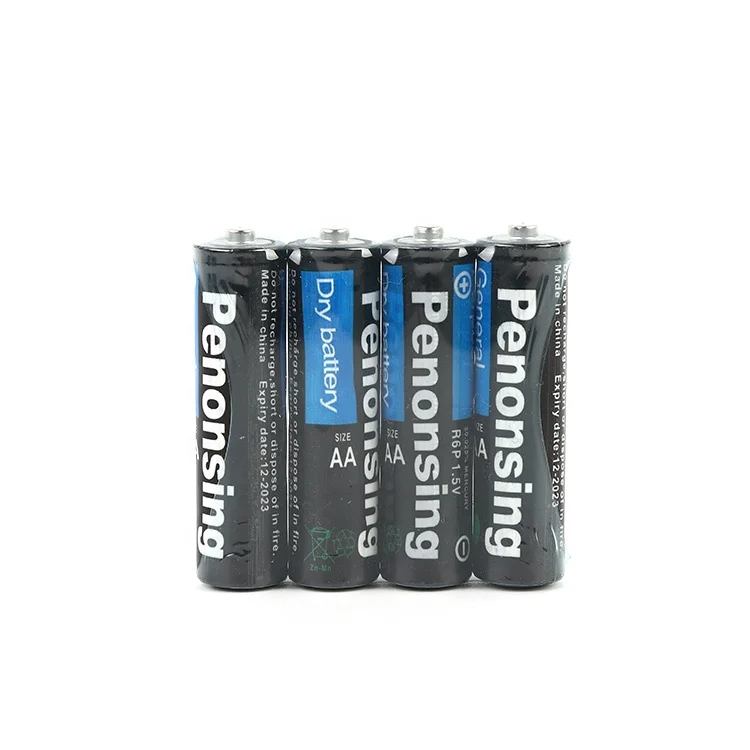 R6 Carbon Battery 1.5 Volt Dry Cell En6 Battery Power Battery - Buy 1.5 ...