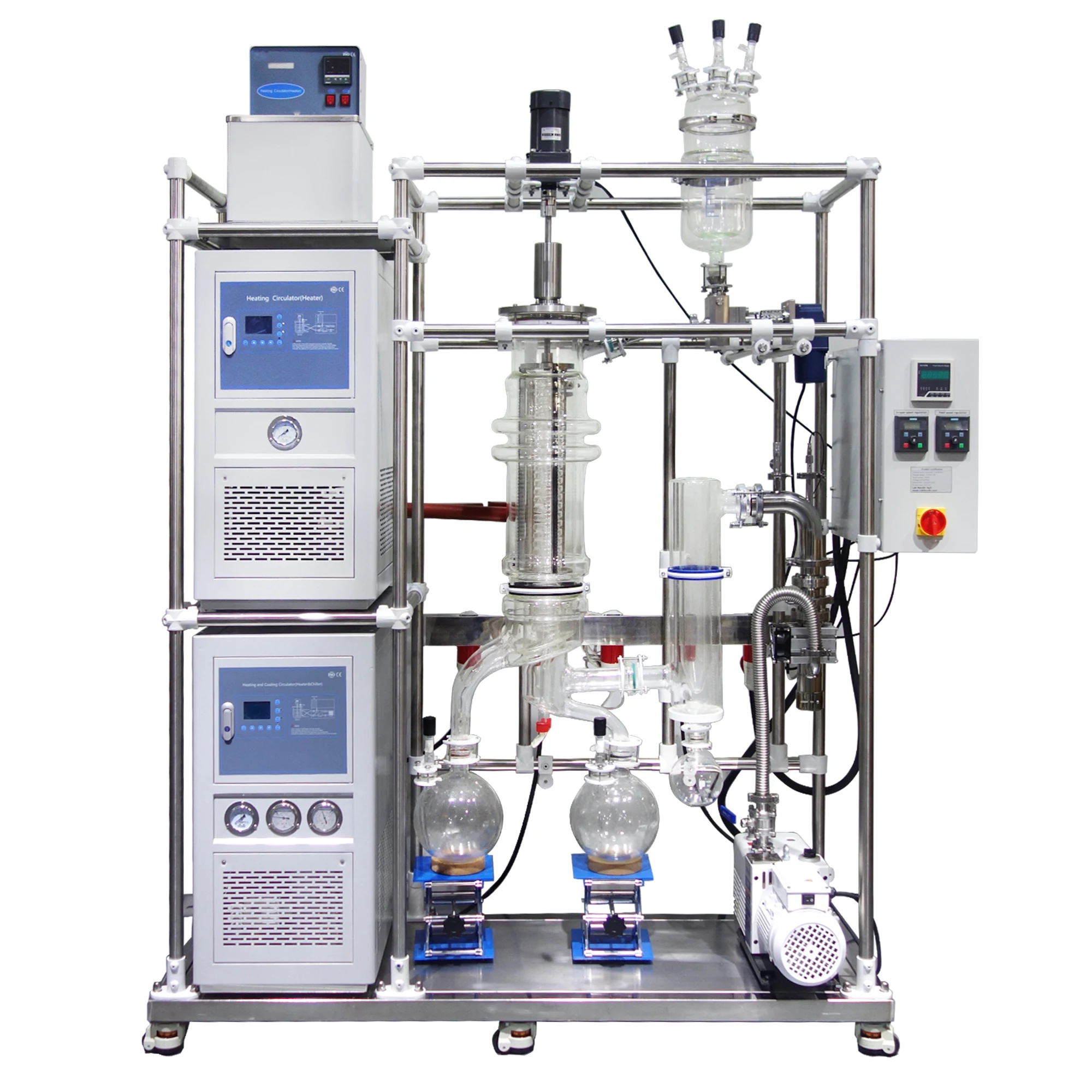 Electric High-Efficiency Short Path Molecular Distiller for Herb Essential Oil Steam Distillation