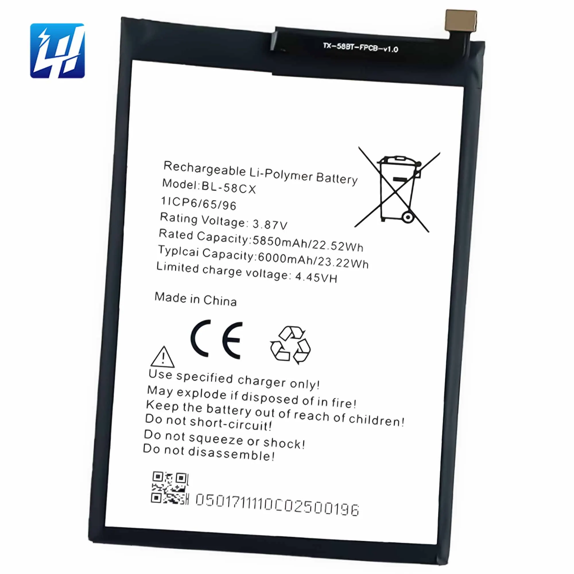 OEM 5000mah Bl-49ix Battery for Infinix Hot 10i High Quality