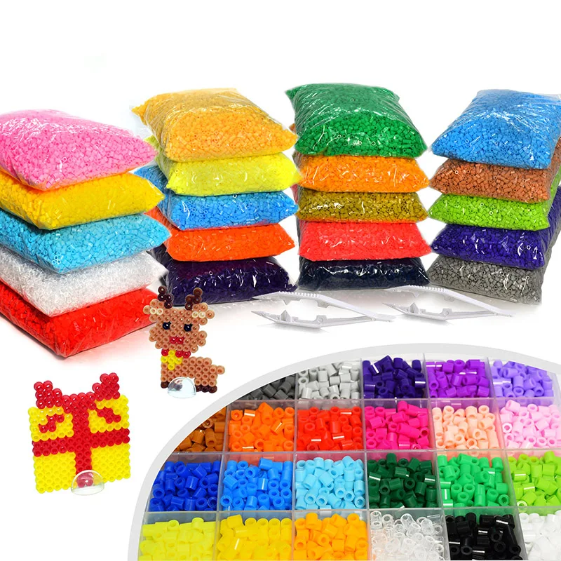 2021 Kids Popular Gift 5mm Perler Beads Creative DIY