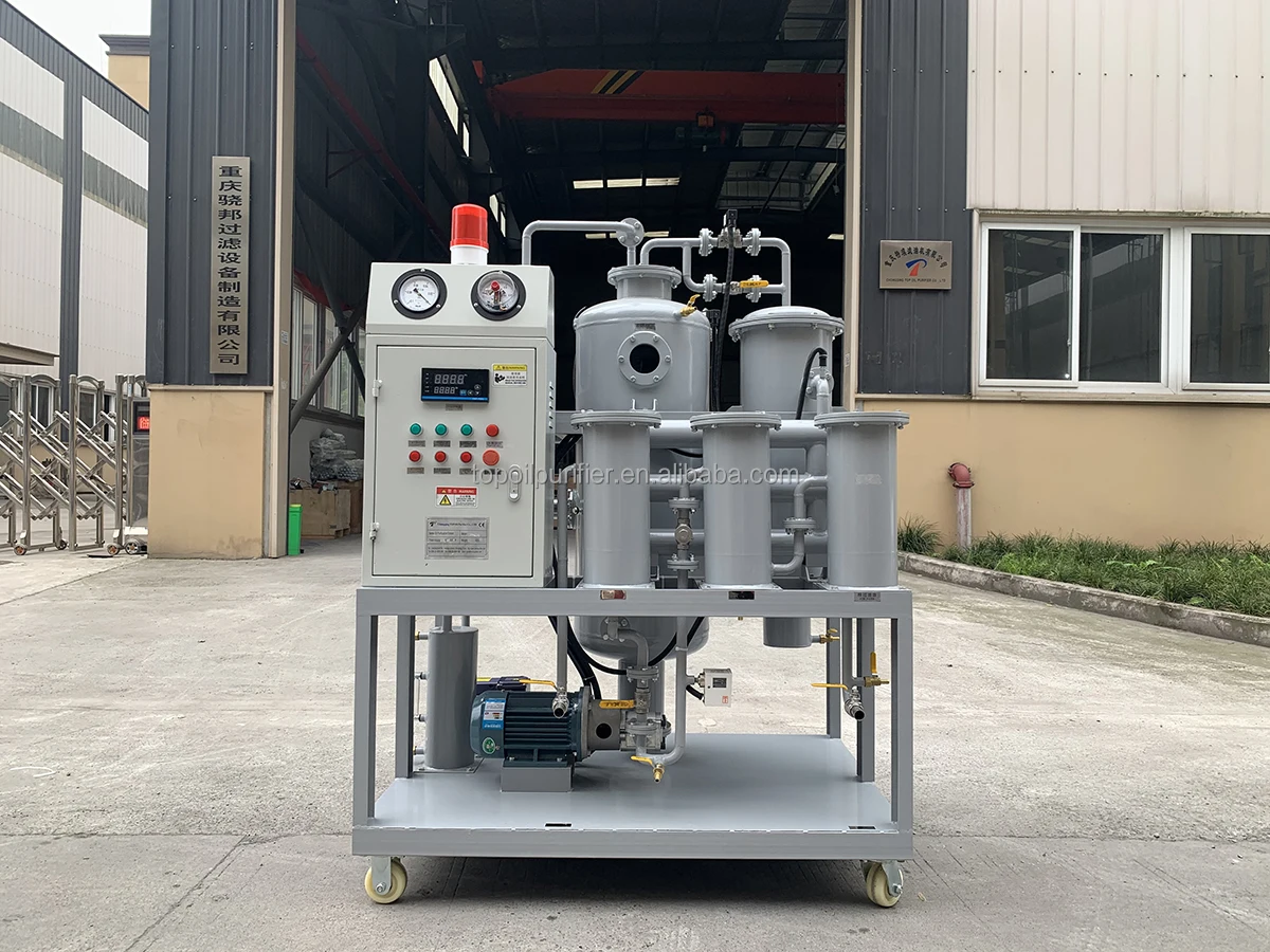 Tya100 Lubricating Oil Filtration System Portable Hydraulic Oil
