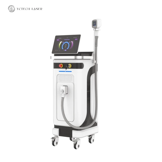 Hot Sales Big Touch Screen 3 Wavelength 755nm 1064nm 808nm Painless Diode Laser Hair Removal Machine Nd Yag Diode Laser CE OEM