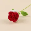 Reverse volume-Gradient red rose branch
