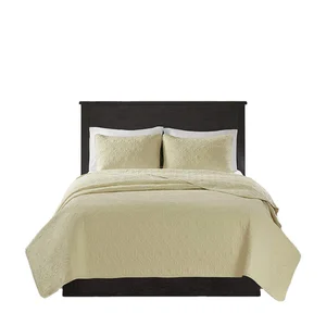 Customized High-Quality and Most Comfortable Three-Piece Quilted Embroidered American Style Bedding Set