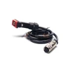 Cable D-Sub M16 a impermeable, interconexión de datos circular